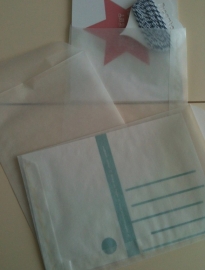 Glassine envelopes A6/C6