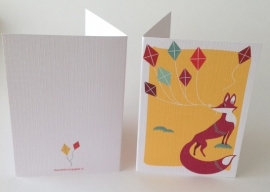 Greeting Card - Just a Fox