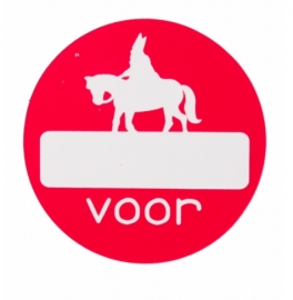 Stickers sint voor