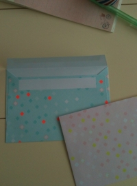Envelopes All Neon Like