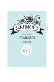 Sentiments Postcards
