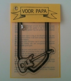 Voor papa - Fender Jaguar op krimpfolie