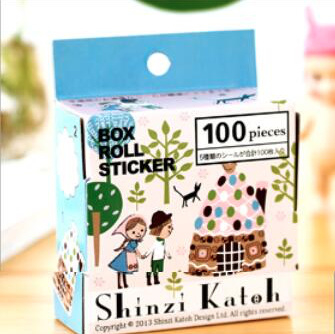 Shinzi Katoh stickers - Hansel Gretel