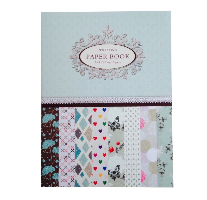 Wrapping Paper Book Mint