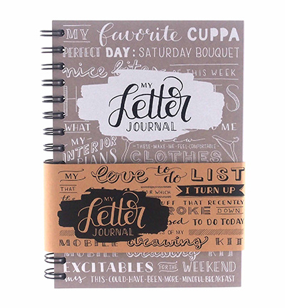 My Letter Journal Taupe