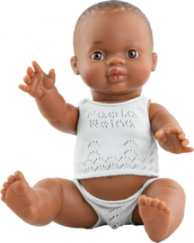 Pop Gordi jongen (donker/ondergoed/34cm)