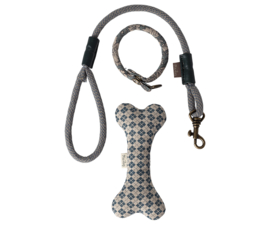 Maileg puppy accessoires blauw