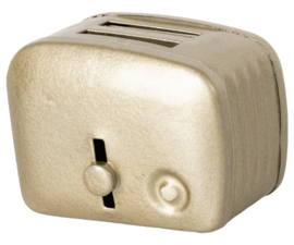 Maileg Miniature toaster & bread - Silver