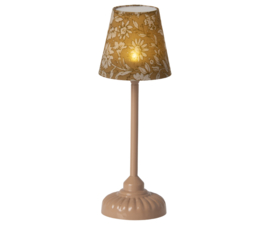 Maileg Vintage floor lamp, Mouse - Dark powder Pre-order