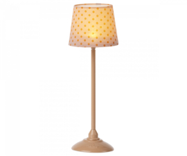 Maileg Miniature floor lamp - Dark powder