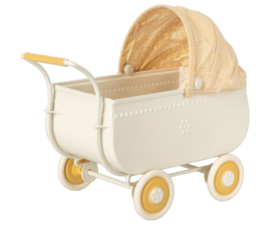 Maileg Pram, Micro - Yellow