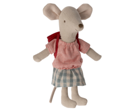 Maileg Tricycle mouse, Big sister - Red