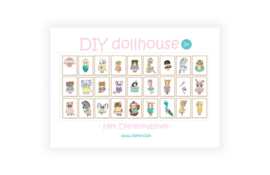 Illeke illustraties DIY Dollhouse kaart