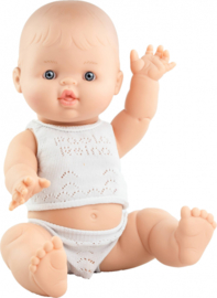 Pop Gordi jongen (blank/ondergoed/34cm)