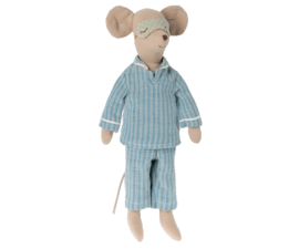 Maileg Medium mouse, Pyjamas