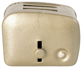 Maileg Miniature toaster & bread - Silver