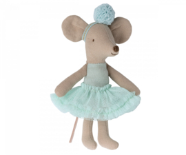 Maileg Ballerina muis, zusje - Licht mint