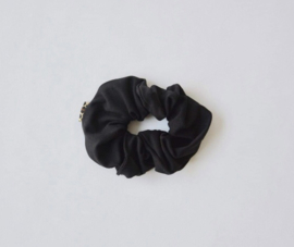 Ollie & Flo scrunchie wokkel zwart