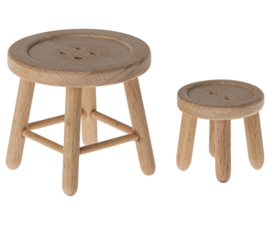 Pre-order Maileg Table and stool set, Mouse