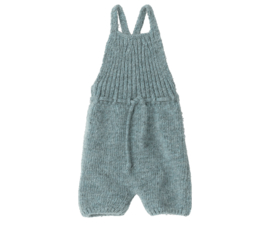 Maileg Rabbit size 4, Knitted overalls