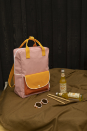 Sticky Lemon Backpack Wanderer Large Pink-Yello-Carrot