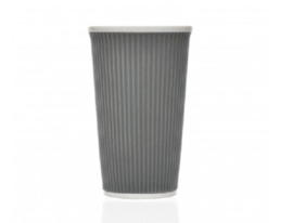 Les Artistes Coffee Cups Dark Grey 45cl