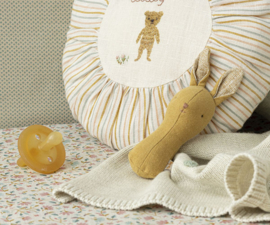 Maileg Lullaby Lullaby friends, Bunny rattle - Dusty yellow