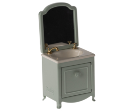 Pre-order Maileg Sink dresser, Mouse - Mint