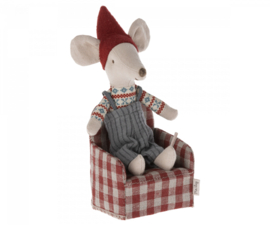 Maileg Chair, Mouse - Red