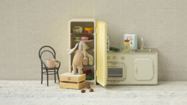 Maileg Miniature fridge - Yellow Pre-order