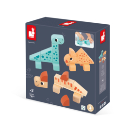 Janod Dino – Cubicosaurus Blokkenset