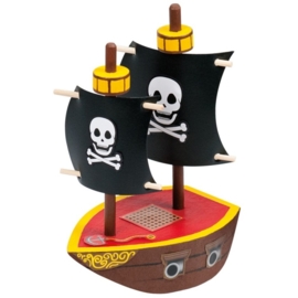 Galt  houten piratenschip