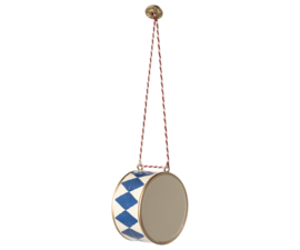 Maileg Metal ornament, Large drum - Dark blue Pre-order