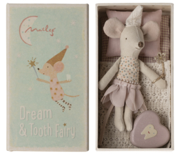 Pre-order Maileg Tooth fairy mouse, Little sister in matchbox