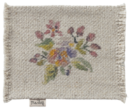 Maileg Rug, Flowers - Small Pre-order