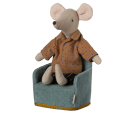 Maileg stoel muis mint