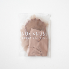 Nuki-Nuby poppen ballet setje taupe