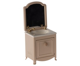 Pre-order Maileg Sink dresser, Mouse - Powder