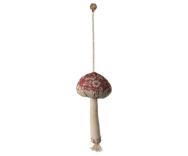 Maileg Mushroom ornament, Blossom - Red Pre-order