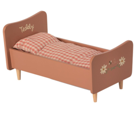 Maileg WOODEN BED, TEDDY MOM - ROSE