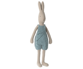 Maileg Rabbit size 4, Knitted overalls