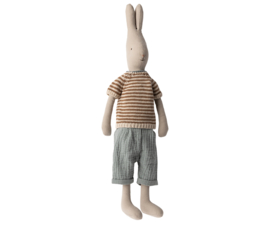 Pre-order Maileg Rabbit size 3, Classic - Knitted shirt and pants