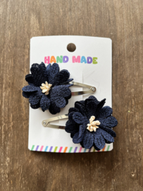 Haarspeldjes met bloem