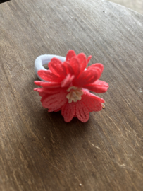 Haarelastiekje met Luxe bloem