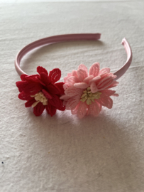 Diadeem met bloemen