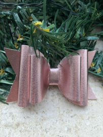 Haarstrik rose gold metalic