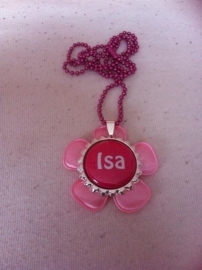 Ketting met naam voor isa..