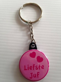 Sleutelhanger ( liefste juf)