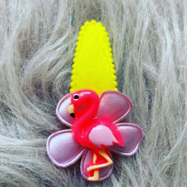 Haarclip Flamingo