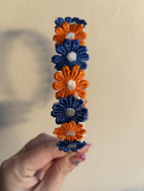 Diadeem met madeliefjes